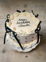 Birthday cake,  Custom Birthday Cake, 8 inch round