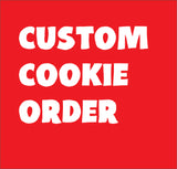 1 dz piggy cookies, decorated royal iced COOKIES 1 dozen cookies