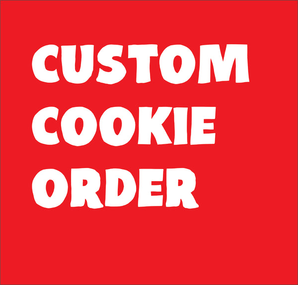 1 dz piggy cookies, decorated royal iced COOKIES 1 dozen cookies