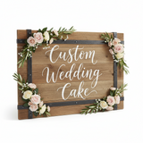 Ornella Custom  Wedding Cake, 8'/6'/4' tiers plus delivery included
