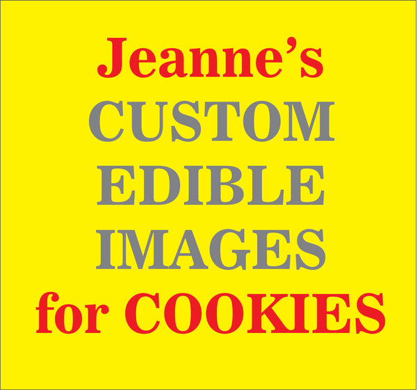 Jeanne's Custom edible image SHIPPING INCLUDED *