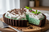 GRASSHOPPER CREAM PIE , 9 inch pie, made fresh for you
