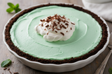 GRASSHOPPER CREAM PIE , 9 inch pie, made fresh for you
