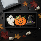 Halloween Cookie Box Cookie set, gift boxed, Customized COOKIES decorated royal iced COOKIES 3 cookies