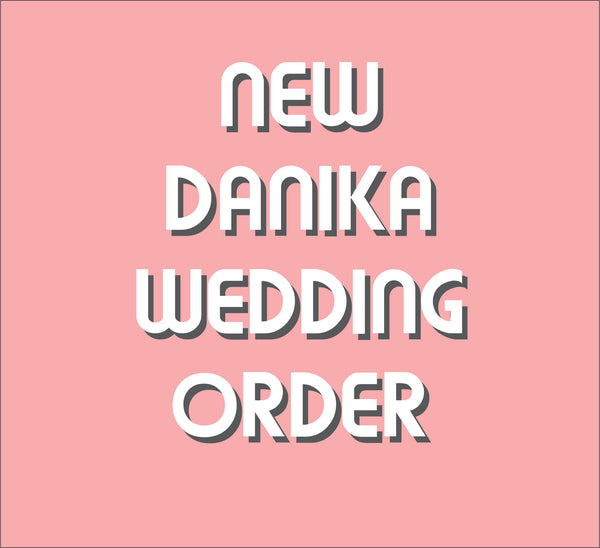NEW CUSTOM DANIKA WEDDING CAKE, naked cake style, simple 2 tier wedding cake with florals, 6 and 8 inch round tiers, delivery included.
