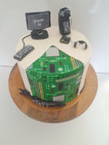 Cake, Custom PC THEMED cake 8 inch birthday cake. Cake