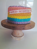 Cake, Custom 8 inch UNICORN  birthday cake. Cake