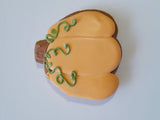 Baby shower “a little pumpkin is on the way” Fall themed baby shower COOKIES  royal icing DECORATED -COOKIES