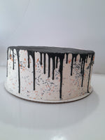 Custom cake,  birthday cake, pull apart 2 part cake