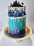 Cake, Gamers Custom birthday cake, 6 inch round