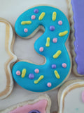 Custom Fancy cookie order , 1 dozen custom cookies