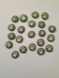 ROYAL ICING TRANSFERS Puppy and PAW print 24 pcs (12 puppy/12 paw print)