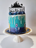Cake, Gamers Custom birthday cake, 6 inch round