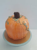 Pumpkin Shaped Cake
