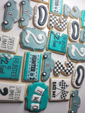 Cookies, Custom cookies for birthday party, by the dozen race themed