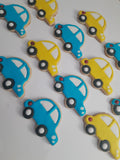 Custom Cookie Order, 1 dozen custom cookies, car themed
