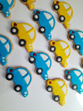 Custom Cookie Order, 1 dozen custom cookies, car themed