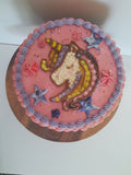 Cake, Custom 8 inch UNICORN  birthday cake. Cake