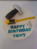 Birthday Cake, Custom birthday cake, GARAGE/Tool themed 8 inch, Father’s Day cake