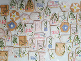 Wildflower Custom Cookie Order, 1 dozen custom cookies, Wild and one-derful themed