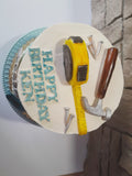 Birthday Cake, Custom birthday cake, GARAGE/Tool themed 8 inch, Father’s Day cake