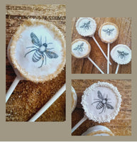 1 dozen, custom image CAKE POPS, wedding CAKEPOPS,  12 pcs  white wedding cake pops for bulk order,  restaurants food service industry.