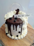 Custom cake  6 inch or 8 inch Chocolate Espresso Martini Cake