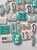 Cookies, Custom cookies for birthday party, by the dozen race themed