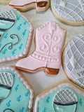 Cowgirl boots, country music , sugar cookies, 23sweets.com, eras cookies, 