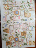 Wildflower Custom Cookie Order, 1 dozen custom cookies, Wild and one-derful themed
