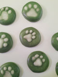 ROYAL ICING TRANSFERS Puppy and PAW print 24 pcs (12 puppy/12 paw print)