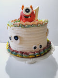 LITTLE MONSTER themed CAKE