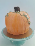 Pumpkin Shaped Cake