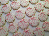 Cookies, Initial, monogram bridal or baby shower cookies, 1 dozen, baby shower, any colour scheme available