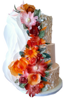 WEDDING CAKE custom wedding cake 2 or 3 tier