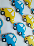 Custom Cookie Order, 1 dozen custom cookies, car themed