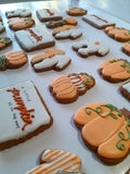 Baby shower “a little pumpkin is on the way” Fall themed baby shower COOKIES  royal icing DECORATED -COOKIES