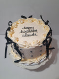 Birthday cake,  Custom Birthday Cake, 8 inch round