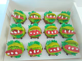 Cupcakes, Venus fly trap themed, 1 dozen