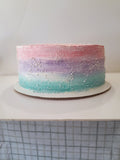 Custom cake,  birthday cake, pull apart 2 part cake