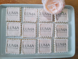 1 dozen custom logo cookies, with edible image, decorated cookies
