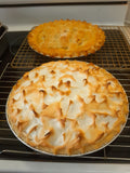 APPLE CRANBERRY PIE with SHIPPING, sweet pie, 9 inch pie, apple dessert, apple tarts