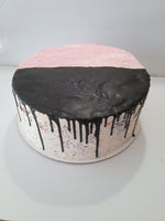 Custom cake,  birthday cake, pull apart 2 part cake