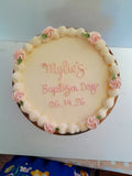 Custom Baptism cake, 6” or 8” round available