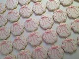 Cookies, Initial, monogram bridal or baby shower cookies, 1 dozen, baby shower, any colour scheme available