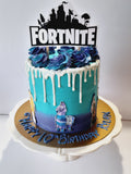 Cake, Gamers Custom birthday cake, 6 inch round