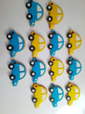 Custom Cookie Order, 1 dozen custom cookies, car themed