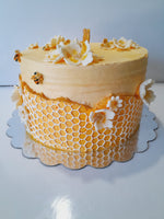 10” Bee themed Birthday CAKE, 70th BIRTHDAY