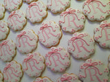 Cookies, Initial, monogram bridal or baby shower cookies, 1 dozen, baby shower, any colour scheme available
