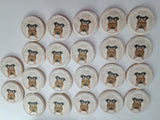 Wildflower Custom Cookie Order, 1 dozen custom cookies, Wild and one-derful themed